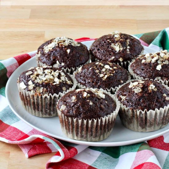 Mocha Oatmeal Muffins