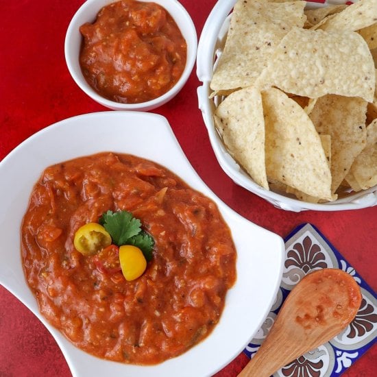 Cherry Tomato Salsa