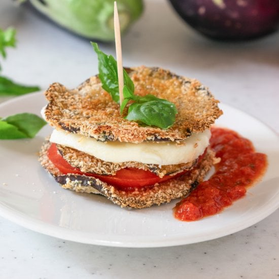 Eggplant Millefeuille Starter