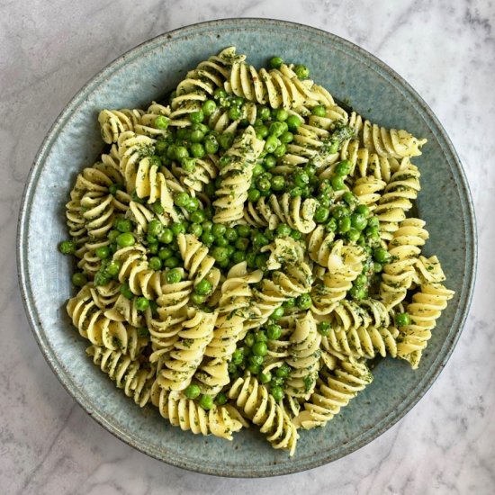 Pesto Pasta with Peas