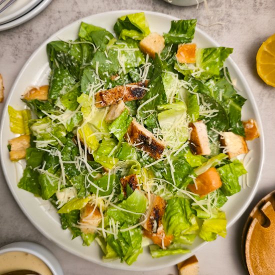 Grilled Chicken Caesar Salad Recipe