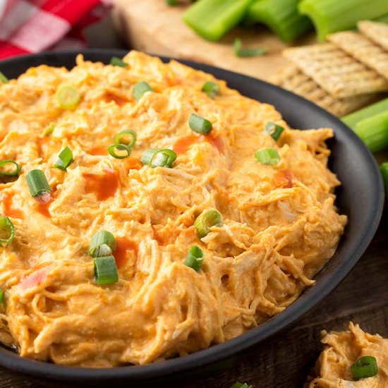Slow Cooker Buffalo Chicken Dip