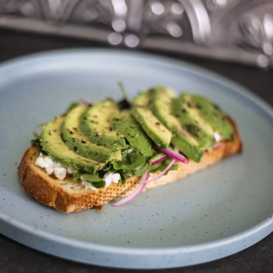 High Protein Avocado Toast Recipe