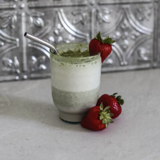 Easy Strawberry Matcha