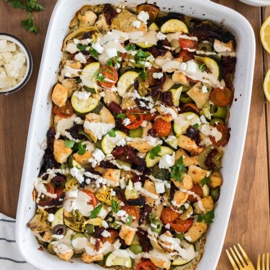Mediterranean Chicken  and Rice