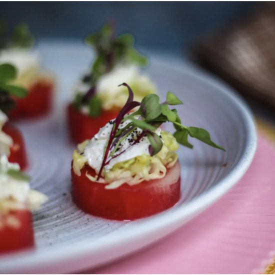 Savory Watermelon Appetizer
