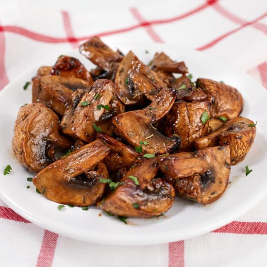 Easy Grilled Mushrooms