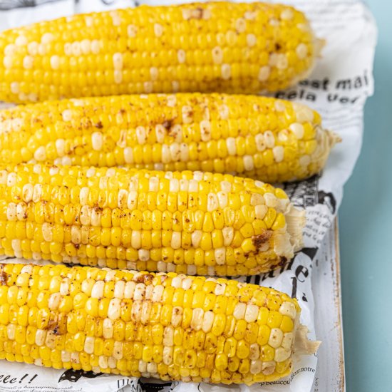 Oven-Roasted Cajun Corn on the Cob