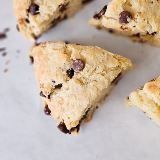Chocolate Chip Scones