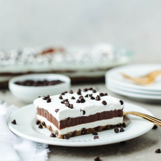 Chocolate Chip Cookie Pudding Cake