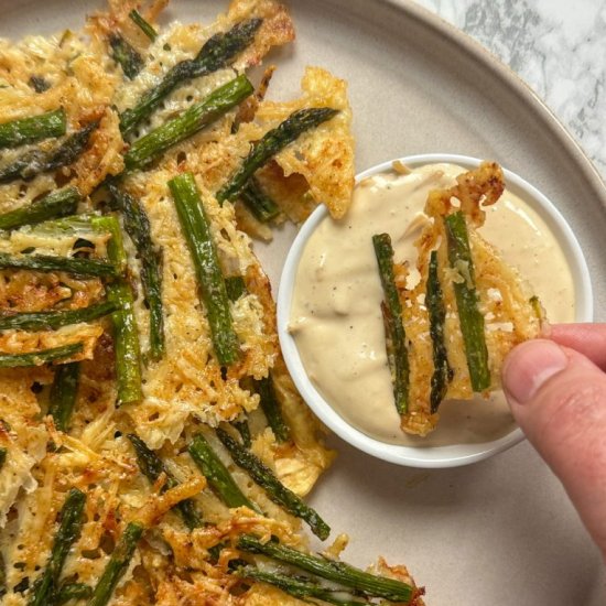 Roasted Asparagus with Parmesan