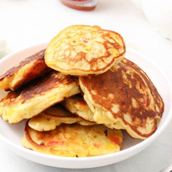 Corn Fritters With Pancake Mix