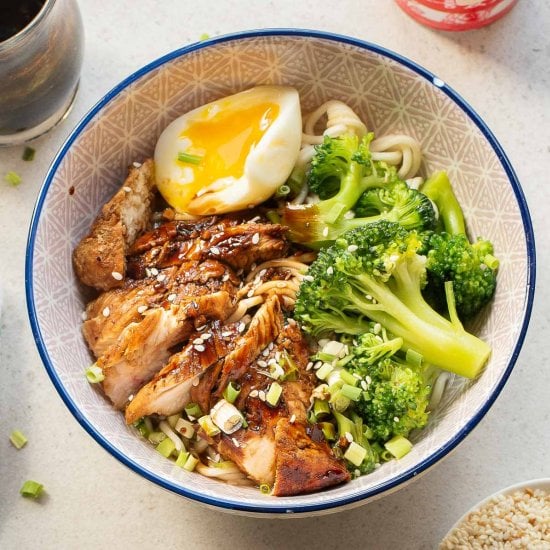 Chicken Teriyaki Ramen Noodles