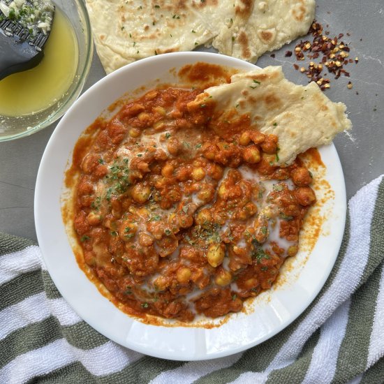 Tomato Chickpea Curry
