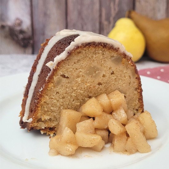 Spiced Pear Cake