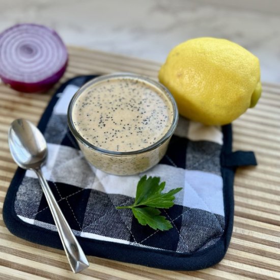 Lemon Poppy Seed Dressing