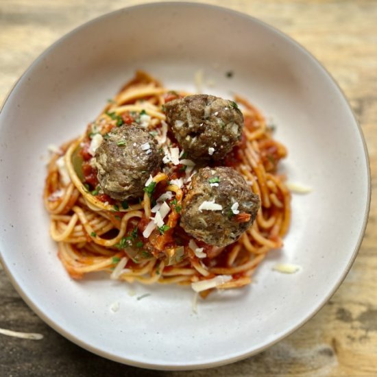 Spaghetti and Meatballs