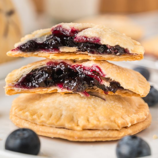 Easy Blueberry Pie Cookies