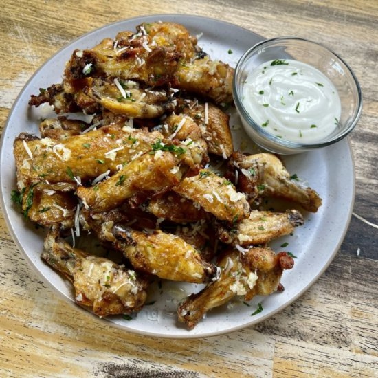 Parmesan Garlic Wings