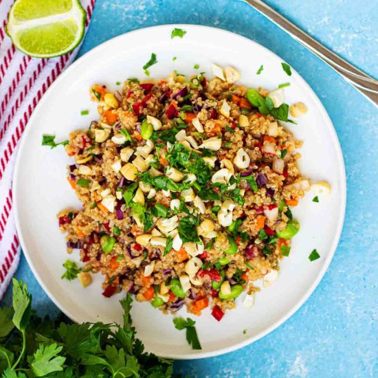 High Protein Quinoa Salad