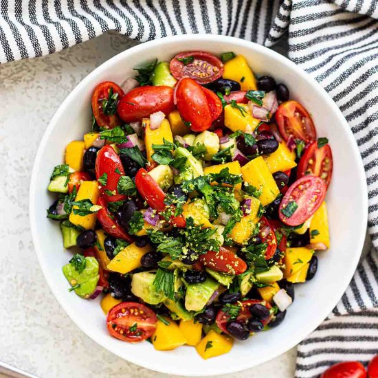 Avocado Black Bean Salad
