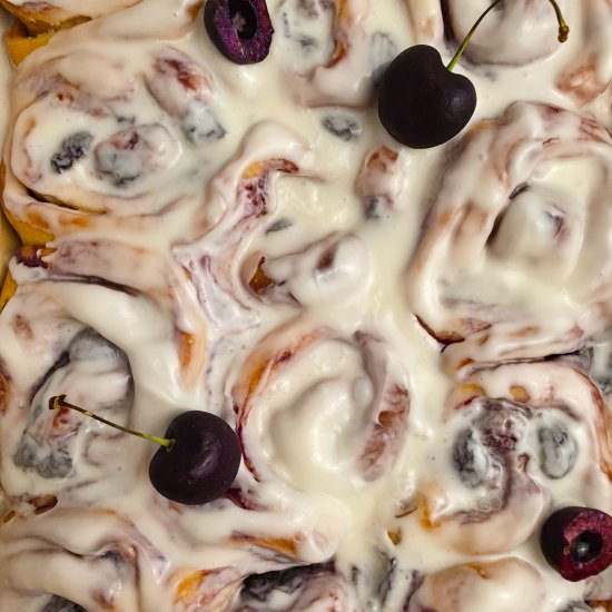 Cherry Cinnamon Rolls