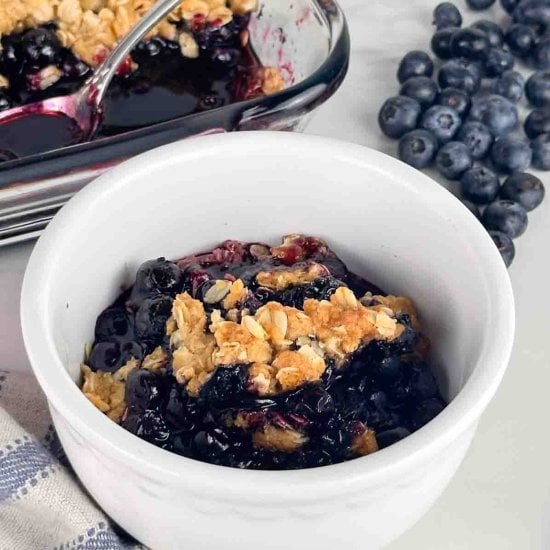 Blueberry Crumble