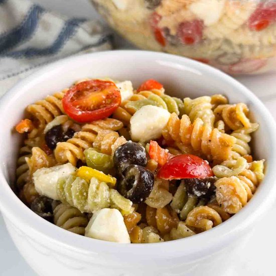 Pasta Salad with Italian Dressing