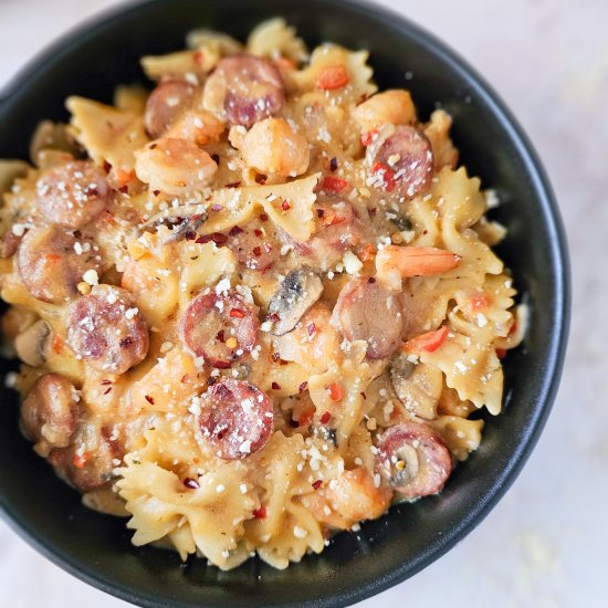One Pot Shrimp Creole Pasta