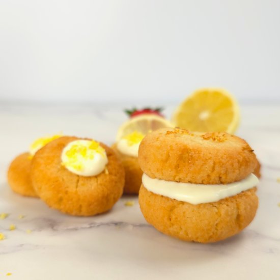 Lemon Sugar Cookies Almond Flour