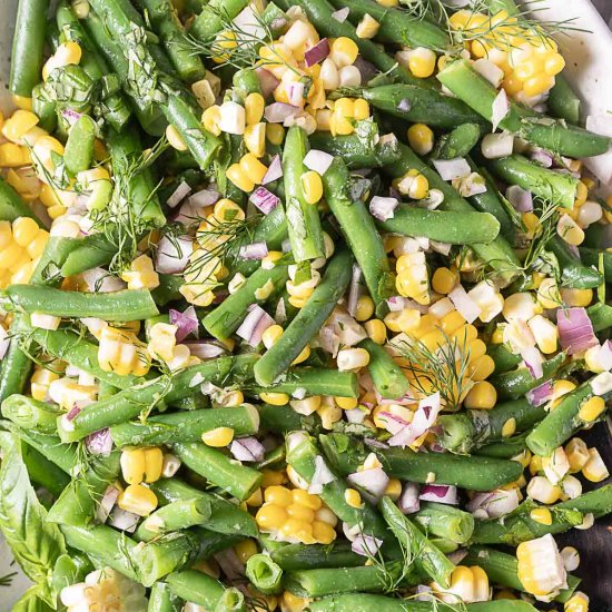 Green Bean and Sweet Corn Salad