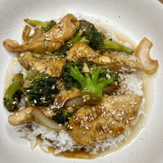 Chinese Chicken and Broccoli