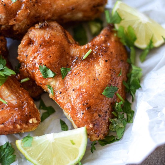 Oven-Baked BBQ Chicken Wings