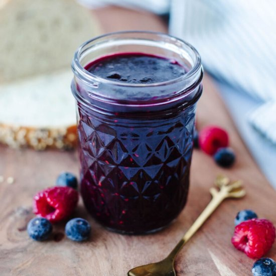 Instant Pot Mixed Berry Jam