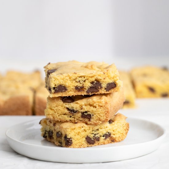 Cake Mix Chocolate Chip Cookie Bars