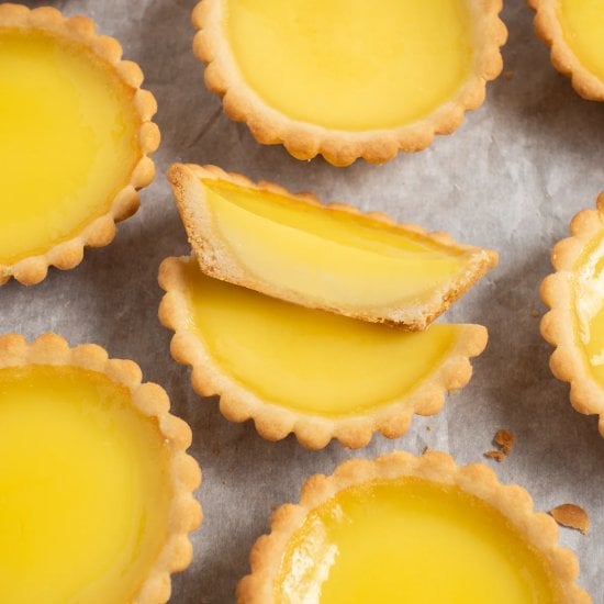 Easy Hong Kong Style Egg Tarts