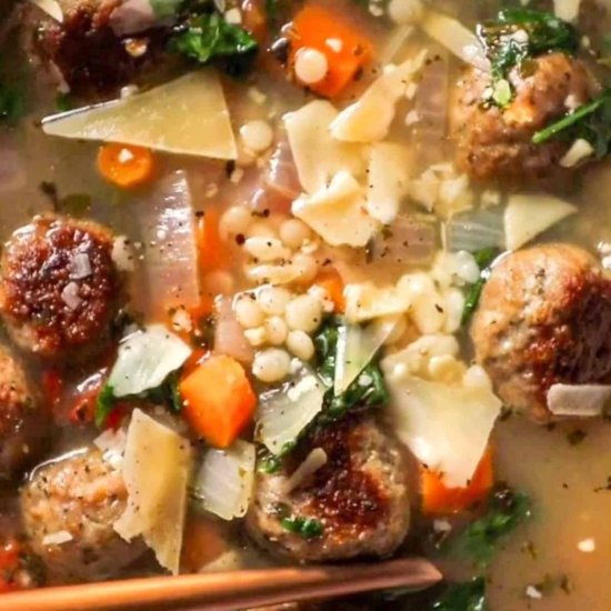Italian Meatball Soup