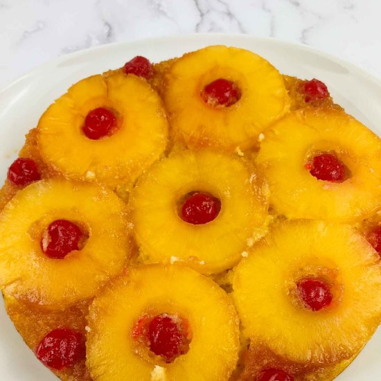 Slow Cooker Pineapple Cake