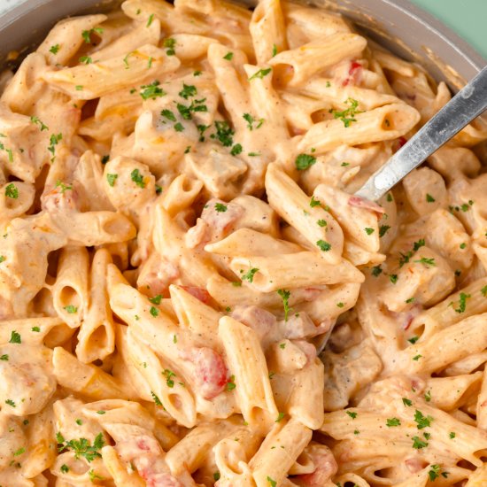 Rotel Chicken Pasta