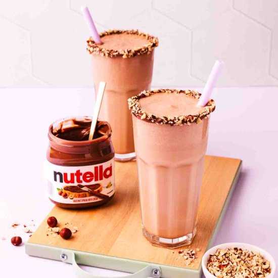 Nutella Milkshakes