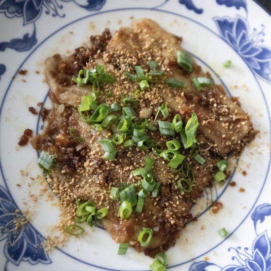 Seared Eggplant Steak