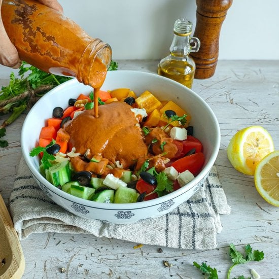 Easy Sun Dried Tomato Dressing