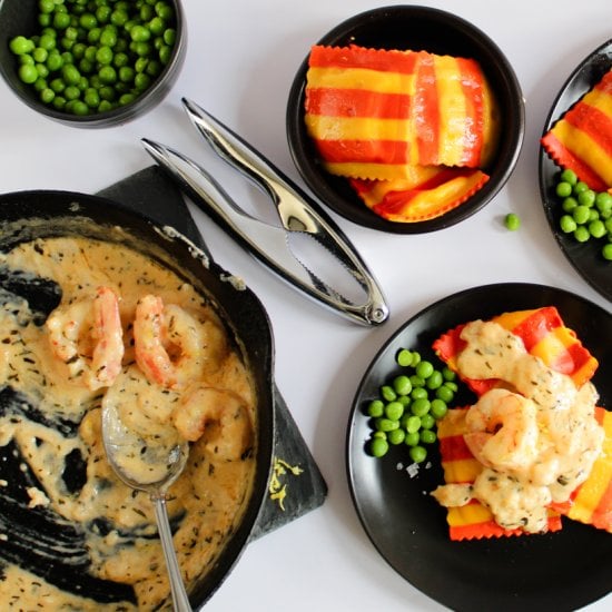 Shrimp Sauce for Lobster Ravioli