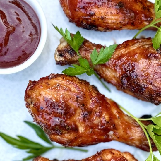 Smokey Sweet Grill Chicken Legs