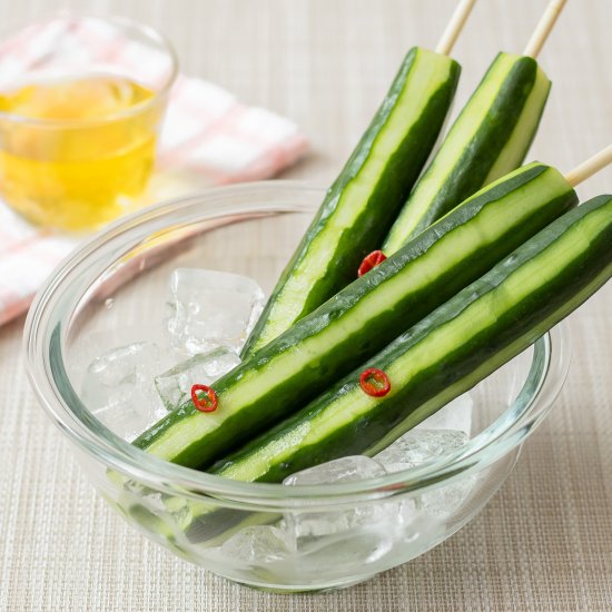Japanese Pickled Whole Cucumbers