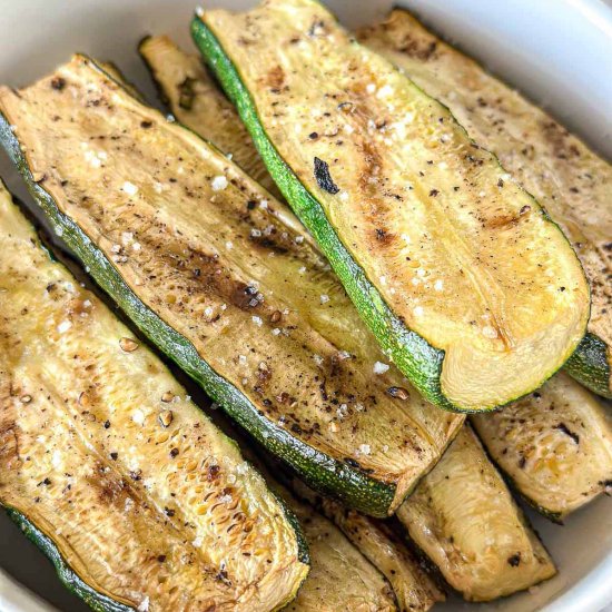 Traeger Smoked Zucchini