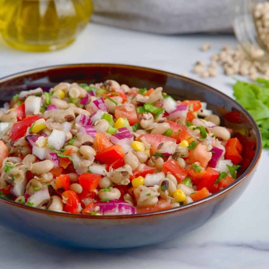 Mediterranean Black-Eyed Pea Salad