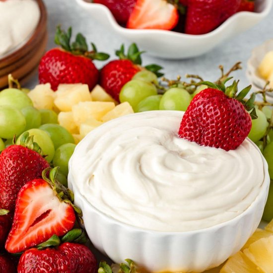 Marshmallow Fruit Dip