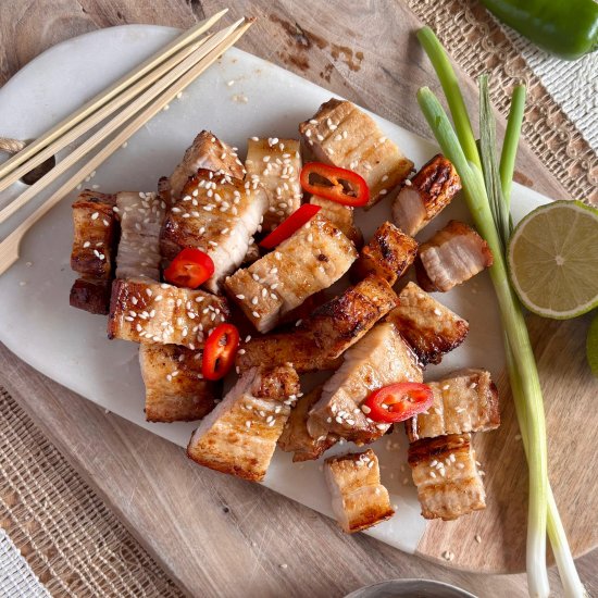 Air Fryer Pork Belly