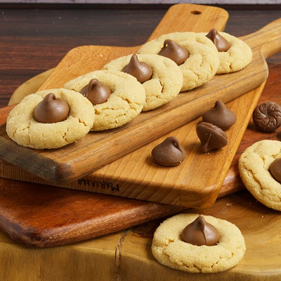 Peanut Butter Blossom Cookies